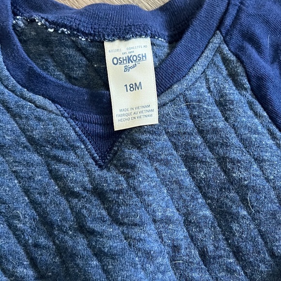 Quilted sweatshirt - Picture 2 of 2